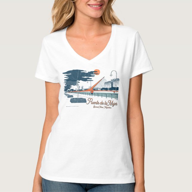 Buenos Aires, Argentina Architecture travel city T T-Shirt (Front)