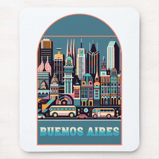 Buenos Aires Argentina Mouse Pad (Front)