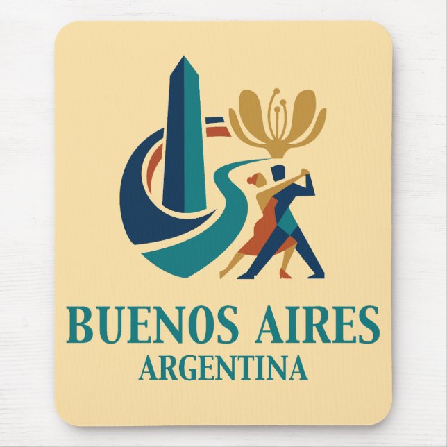 Buenos Aires Argentina Mouse Pad (Front)