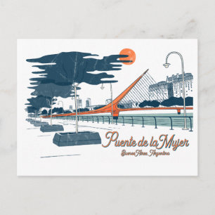 Buenos Aires, Argentina, South America, travel Holiday Postcard