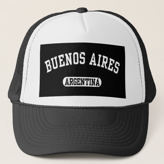 Buenos Aires Argentina Vintage Trucker Hat (Front)