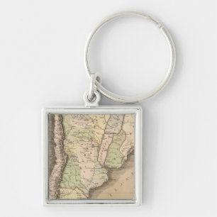 Buenos Aires, Chile, and Patagonia Key Ring