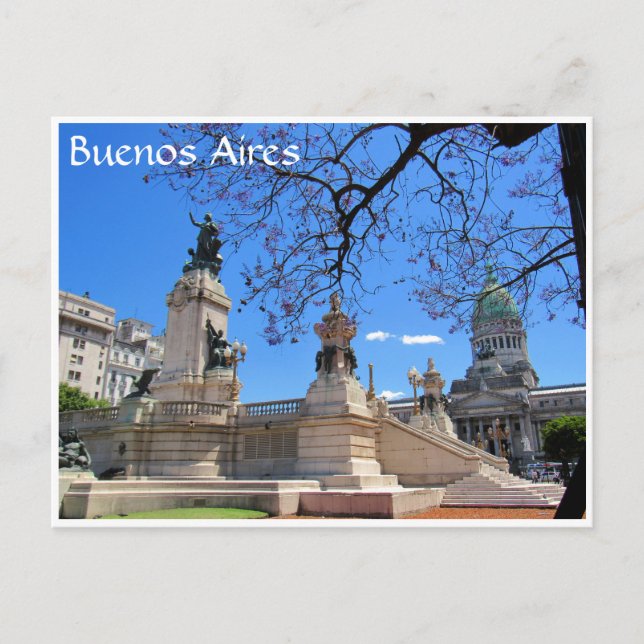 buenos aires congreso postcard (Front)