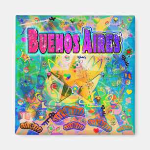 Buenos Aires Epoch Hour Magnet