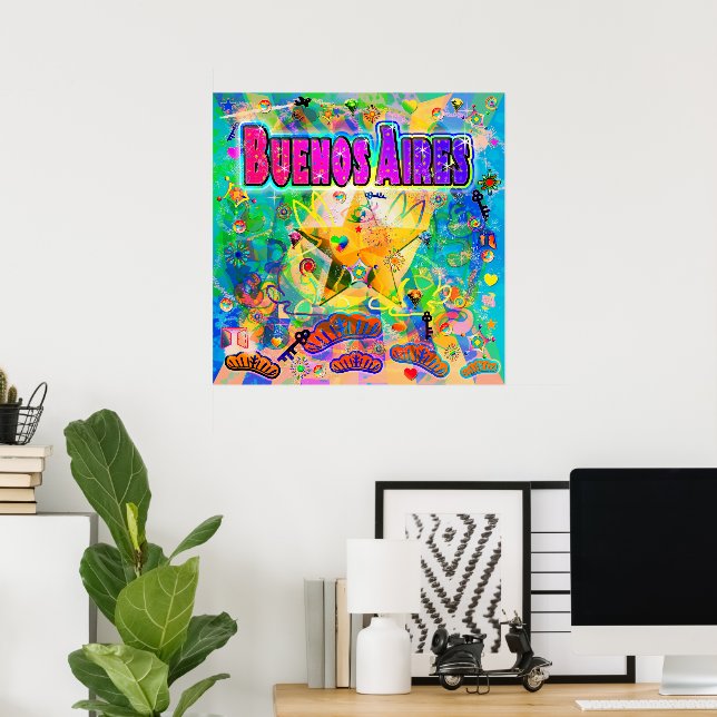 Buenos Aires Epoch Hour Poster (Home Office)