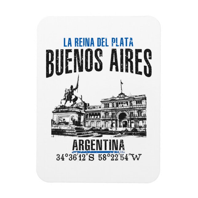 Buenos Aires Magnet (Vertical)