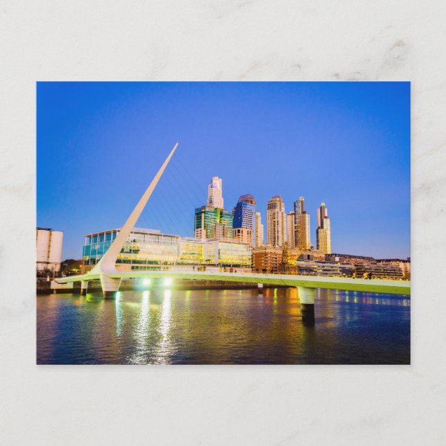 Buenos Aires Nocturna Postcard (Front)