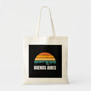 Buenos Aires Retro Tote Bag