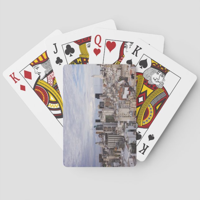 Buenos Aires Skyline 2 Playing Cards (Back)