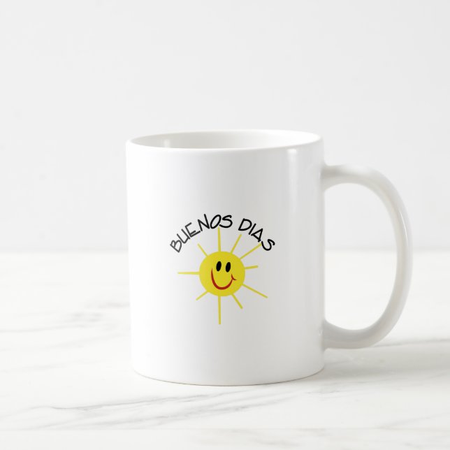 Buenos Dias Coffee Mug (Right)