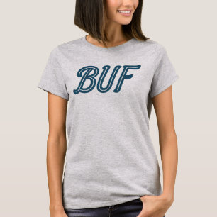 BUF Buffalo Airport Code – Buffalo NY Aviation T-Shirt