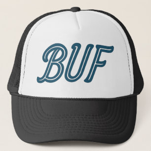BUF Buffalo Airport Code – Buffalo NY Aviation Trucker Hat