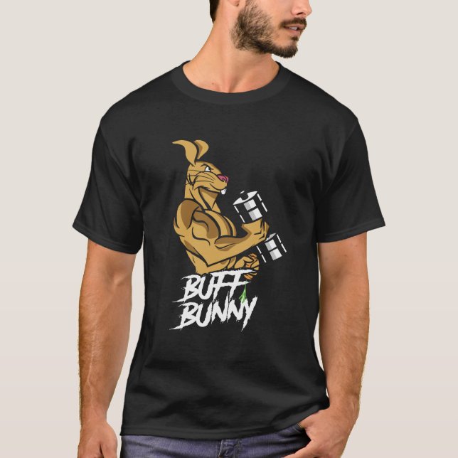 buff bunny Workout Training T-Shirt (Front)