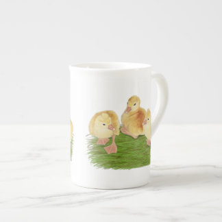 Buff Goslings Tufted Bone China Mug