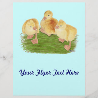 Buff Goslings Tufted Flyer