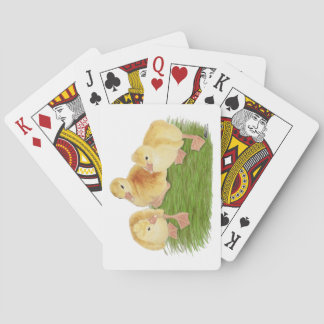 Buff Goslings Tufted Playing Cards