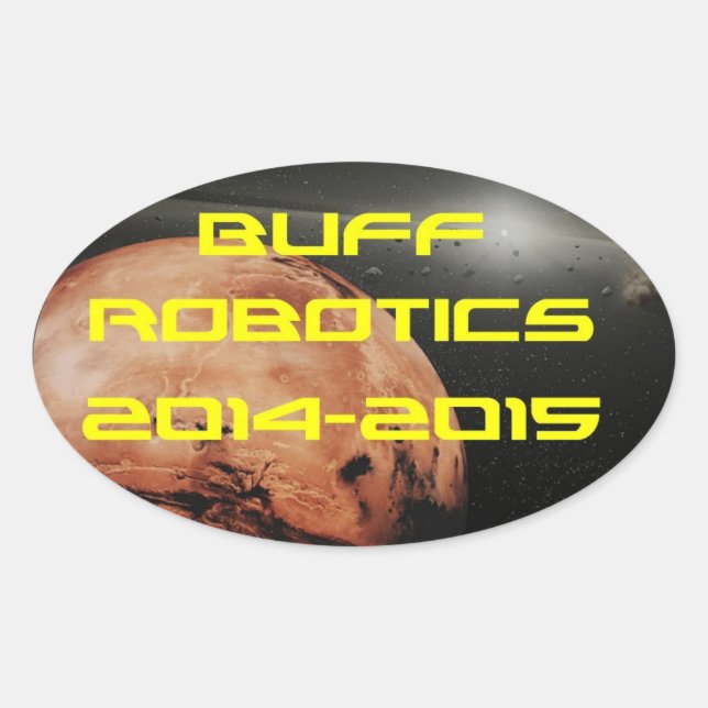 Buff Robotics Sticker (Front)