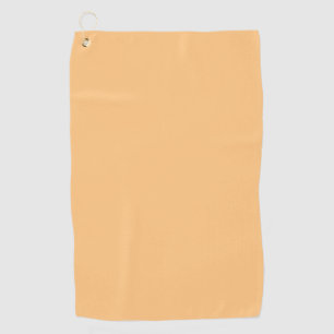 Buff (solid colour) golf towel