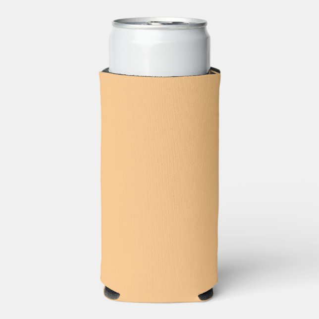 Buff (solid colour)  seltzer can cooler (Seltzer Front)
