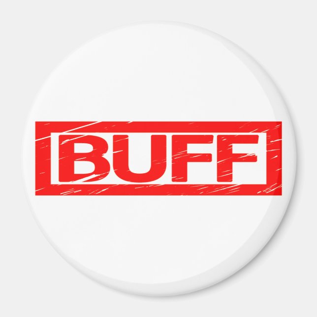 Buff Stamp Magnet (Front)