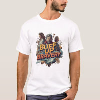 Buff Up Bravery Graphic T-Shirt