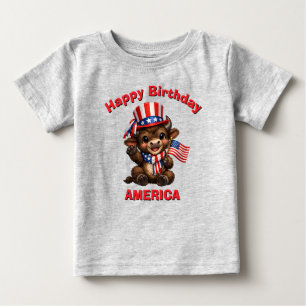 Buffalo (5ak) Patriotic Kid T-Shirt