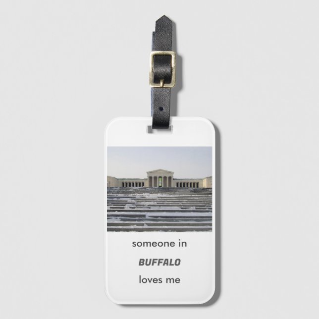 Buffalo AKG Luggage Tag (Front Vertical)