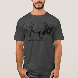 Buffalo American Bison Classic Print Tee