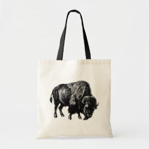 Buffalo American Bison Tote Bag