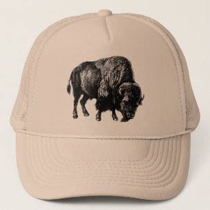 Buffalo American Bison Trucker Hat