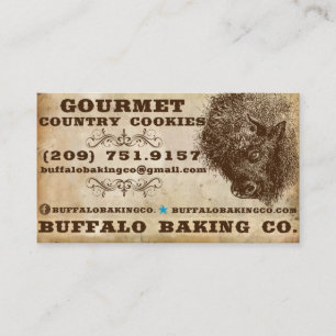 Buffalo Baking Business Cards