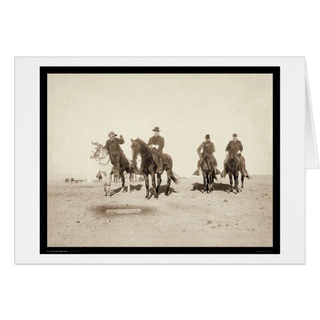 Buffalo Bill & Army Officers SD 1891 (Front Horizontal)
