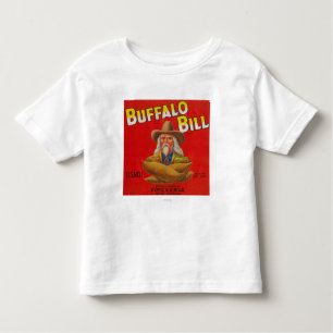 Buffalo Bill Brand Yam Crate Label Toddler T-Shirt