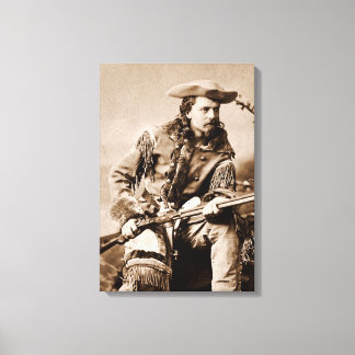 Buffalo Bill Cody - Circa 1880 Canvas Print