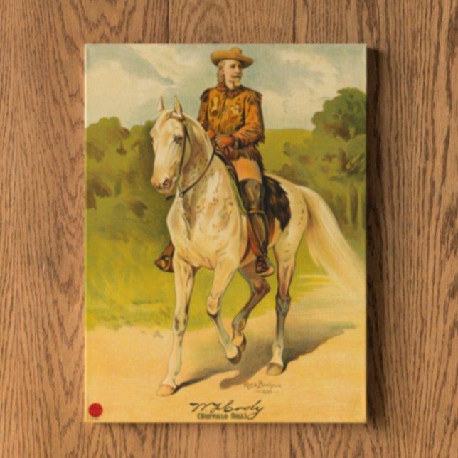 Buffalo Bill Cody on Horse Poster (Creator Uploaded)