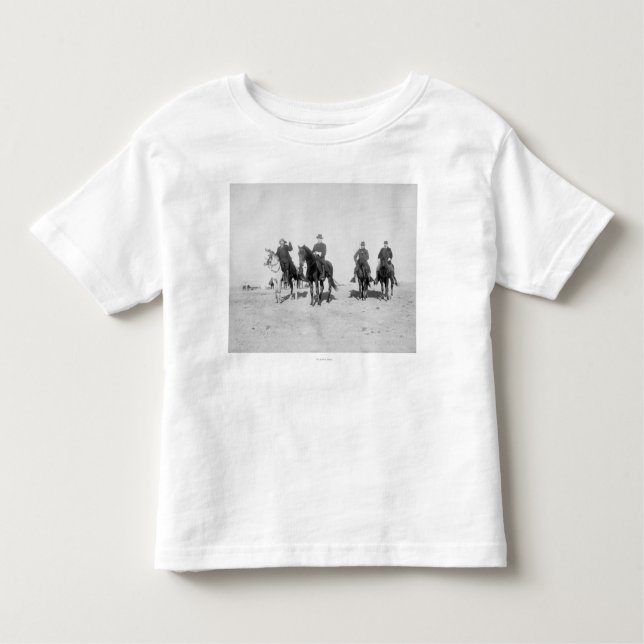 Buffalo Bill, General Miles, Captain Baldwin Toddler T-Shirt (Front)