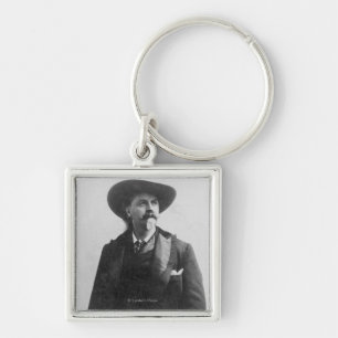 Buffalo Bill Portrait Key Ring