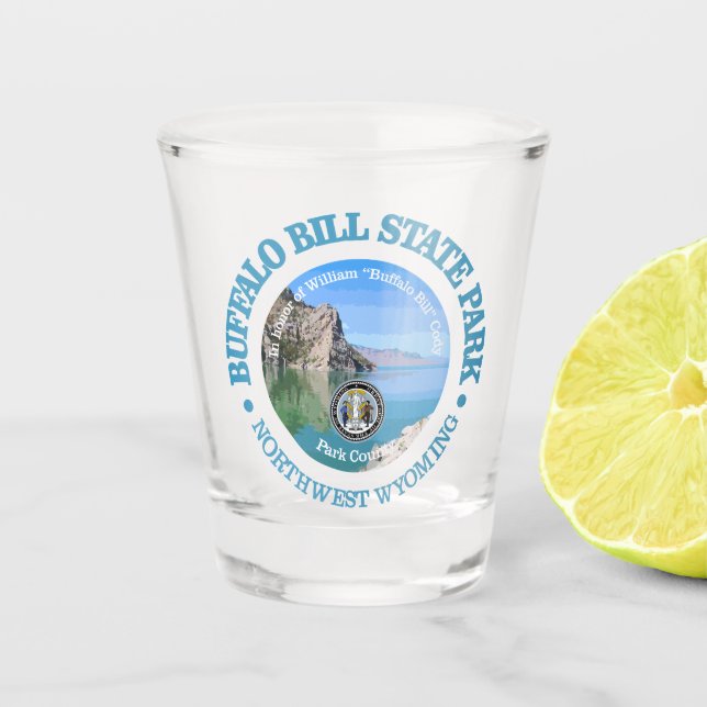 Buffalo Bill SP Shot Glass (Front)
