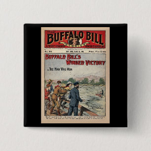 Buffalo Bill Stories - 1910 - Winged Victory 15 Cm Square Badge