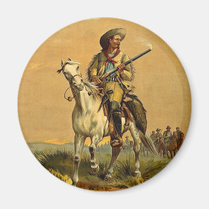 Buffalo Bill "The Scout" Vintage Advertisement Magnet