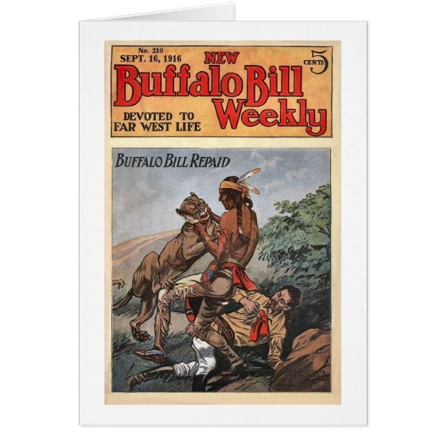 Buffalo Bill Weekly 1 - vintage (Front)