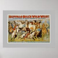 Buffalo Bill wild west show, c1899.