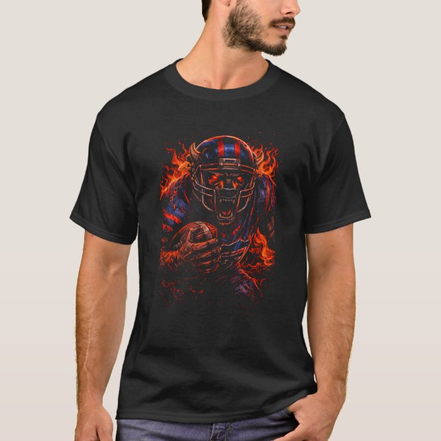 Buffalo Bills – Iron Charge Runner T-Shirt (Front)