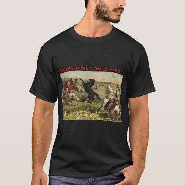 Buffalo Bill's Wild West Horses T-Shirt (Front)