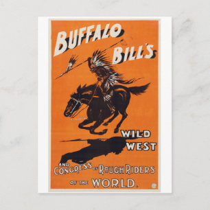 Buffalo Bill's Wild West Postcard