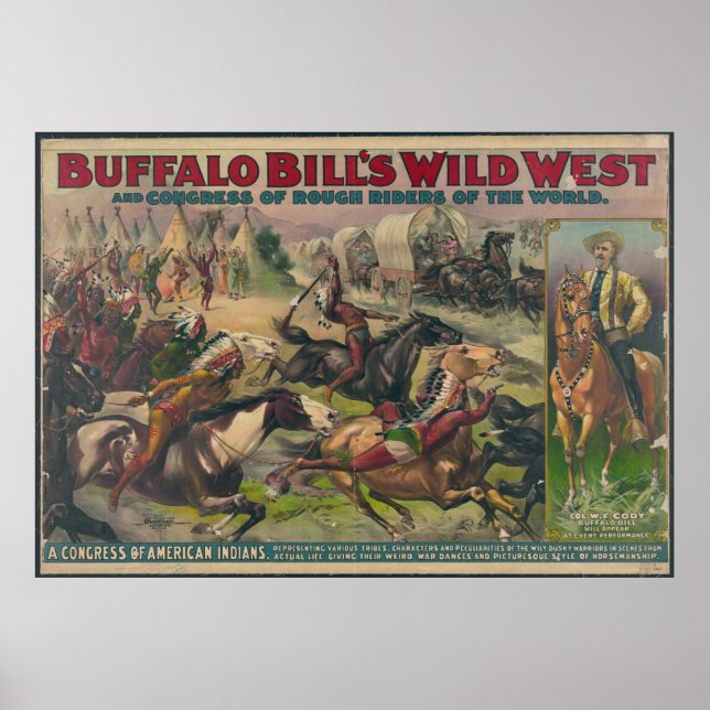 Buffalo Bill's Wild West Poster (Front)