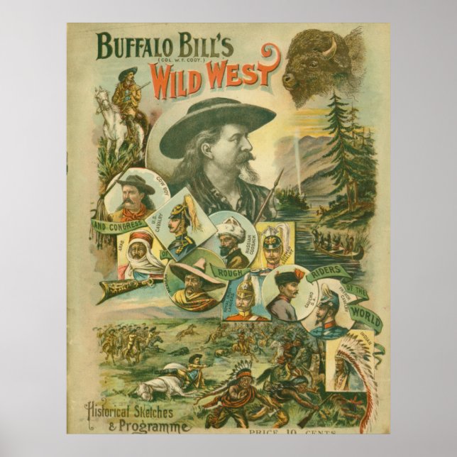 Buffalo Bill's Wild West Poster (Front)