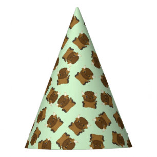 Buffalo Bison Birthday Party Hat