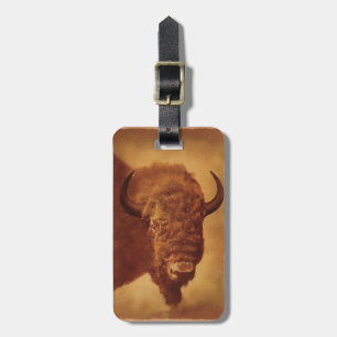 Buffalo / Bison Luggage Tag