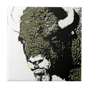 Buffalo - Bison Tile